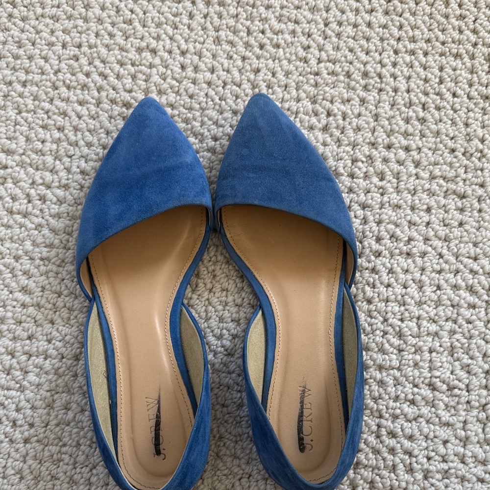 J. Crew Vibrant Blue Women's Flats